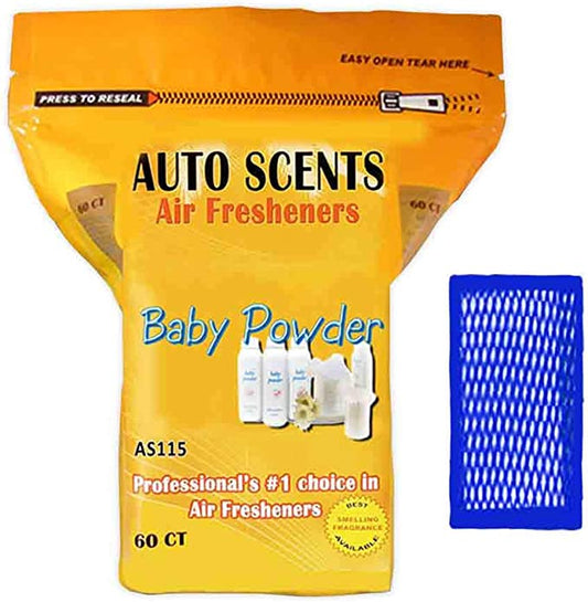 Auto Scents Baby Powder (60 ct)